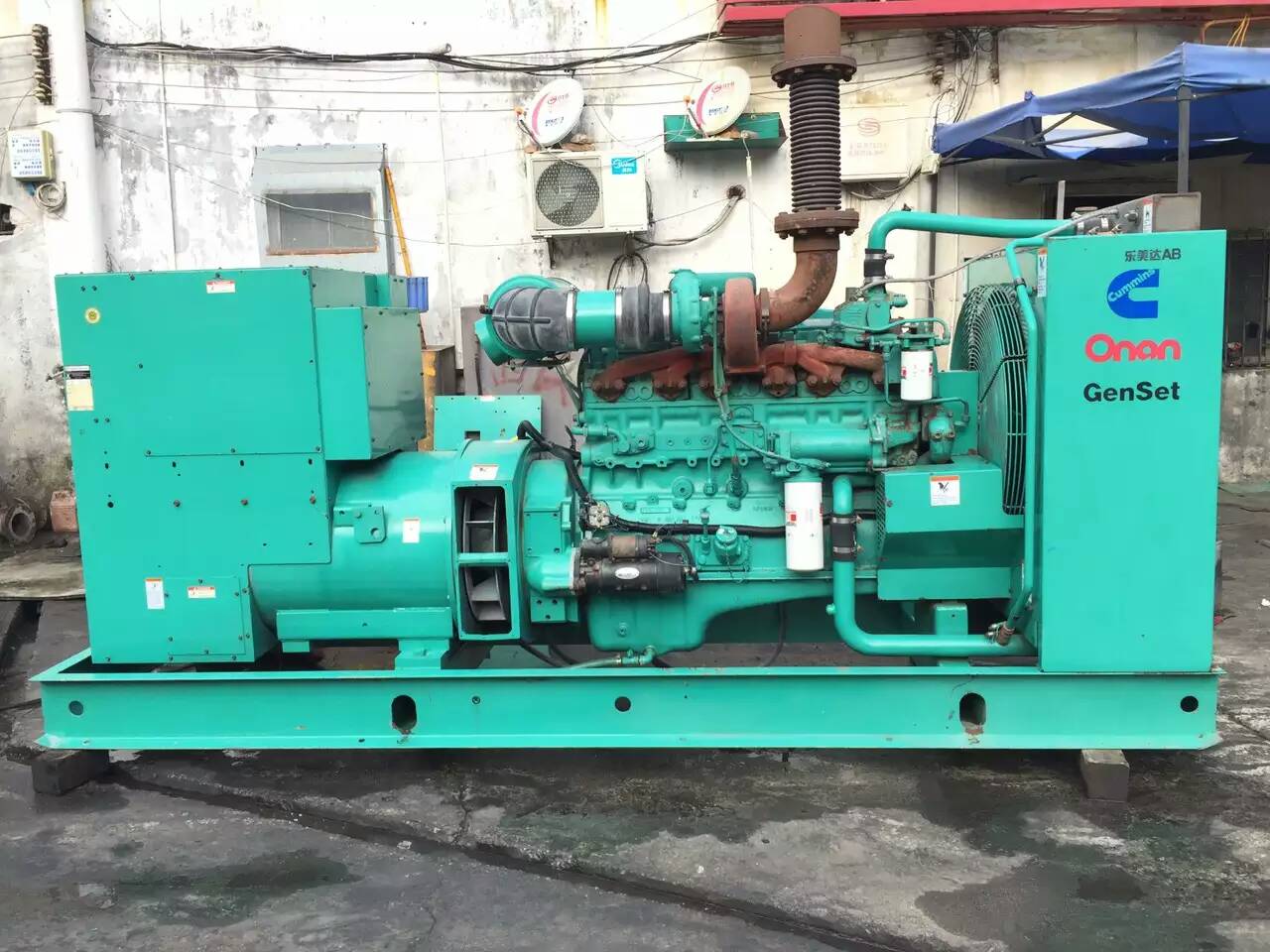 隆安租赁发电机-柴油发电机不正常冒烟的原因